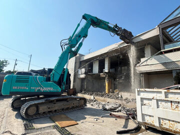 高岡市野村-RC造解体工事