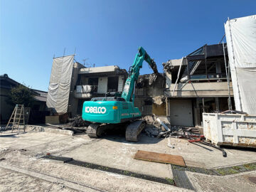 高岡市野村-RC造解体工事